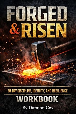 A hammer striking hot metal with sparks flying, symbolizing strength and resilience.